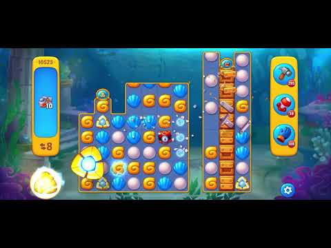 Fishdom level 10523 no boosters フィッシュダム ノーマル