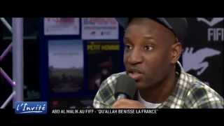 Abd al Malik au FIFF de Namur : &quot;Qu&#39;Allah bénisse la France&quot;