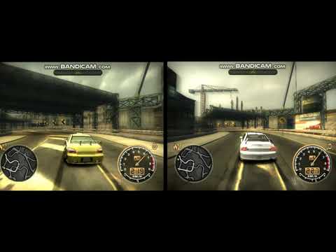 Mitsubishi Lancer Evo VS Subaru Impreza Ultra&Junkman Battle in Need for Speed Most Wanted 2005