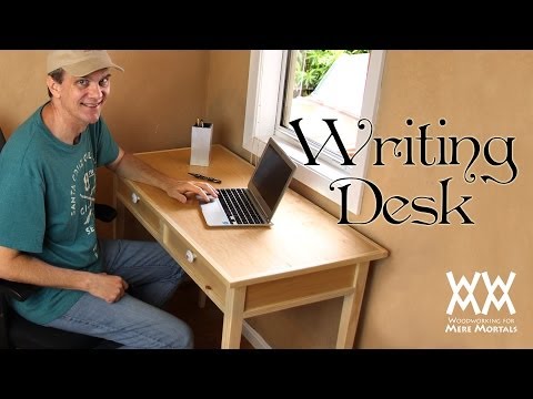 Make a quaint and charming writing desk.
