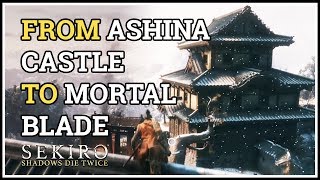 How to get from Ashina Castle to Mortal Blade Sekiro
