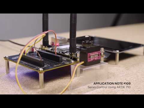 Introduction to App Note #109: Servo control using the ARTIK 710