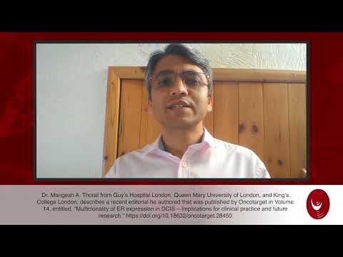 interview - Dr. Mangesh A. Thorat from Guy’s Hospital in London, Queen Mary University of London, and King’s College London, UK