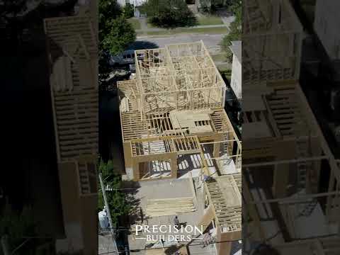 Framing Update General Diaz Project in Lakeview, New Orleans