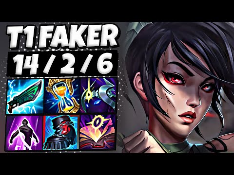 T1 Faker Akali vs Galio [ MID ] Patch 26.1 Ranked Korea