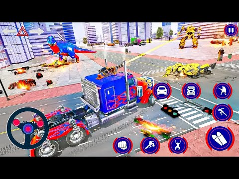 Optimus Prime Multiple Transformation Jet Robot truck  Game  - 2021 Android Gameplay
