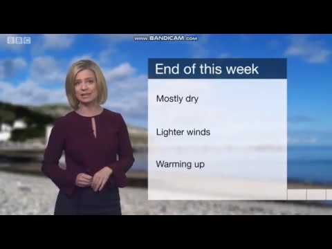 Sarah Keith-Lucas - BBC Weather - (30th April 2018) - HD