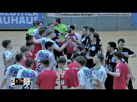 HaSpo Bayreuth – SC Magdeburg II, 1.Halbzeit (04.03.2023 Herren 3.Liga Ost)