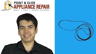 Replacing Your Frigidaire Dryer's Drum Belt — 134719300 AP4368788 PS2349294