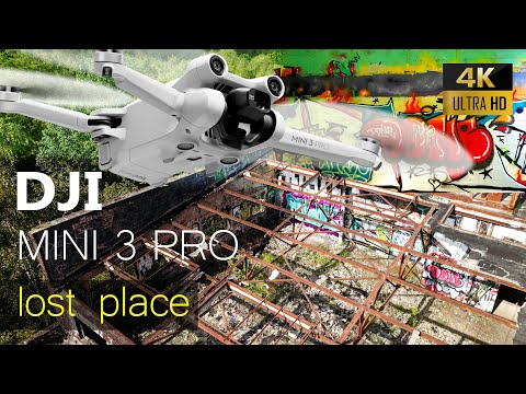 DJI Mini 3 Pro drone  lost place in Germany in 4K