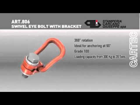 Rotating Eye Bolt With Ring