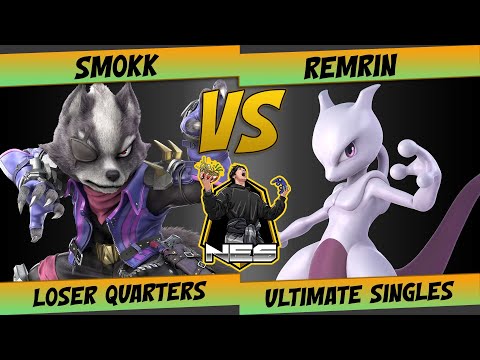 NES: Into the empire (Qc Invitational) - Smokk (Wolf) Vs. Remrin (Mewtwo) SSBU Ultimate Tournament