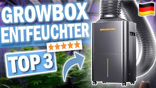 GROWBOXEN LUFTENTFEUCHTER kaufen: Top 3 Growboxen Luftentfeuchter 2025 im Vergleich!