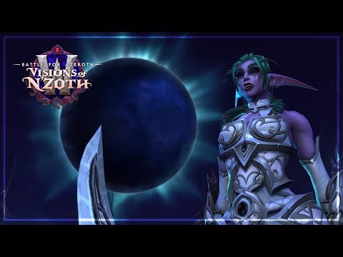 Tyrande's Ascension Cutscene (Darkshore Final Cutscene) | Patch 8.3 Visions of N'zoth