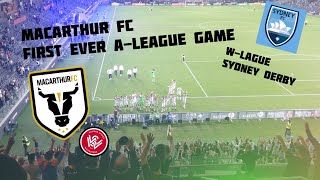 New Football team in Australia-Macarthur FC first official A-League game vs Western Sydney Wanderers