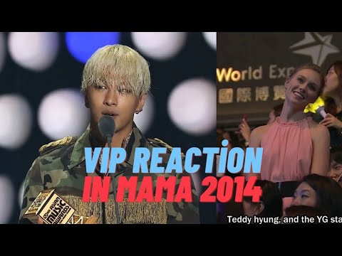 VIP Reaction to Taeyang in MAMA 2014 [YG FAMILY LEGEND] #taeyang #vibe #BIGBANG  #gdragon