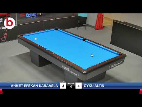 AHMET EFEKAN KARAASLAN & ÖYKÜ ALTIN Bilardo Maçı - 