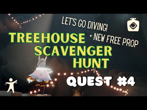 Diving Board + Free Jar Prop! — Season of Assembly Scavenger Hunt #4 | Sky: CotL | nastymold