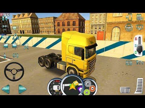 Euro Truck Driver 2018 - Cargo Livestock Paris - ETS Truck Simulator Android Gameplay #9