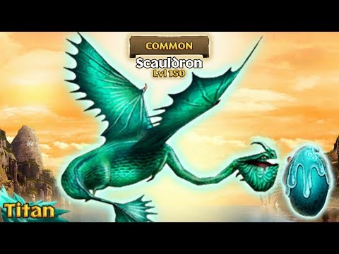 Scauldron Max Level 150 Titan Mode | Dragons: Rise of Berk