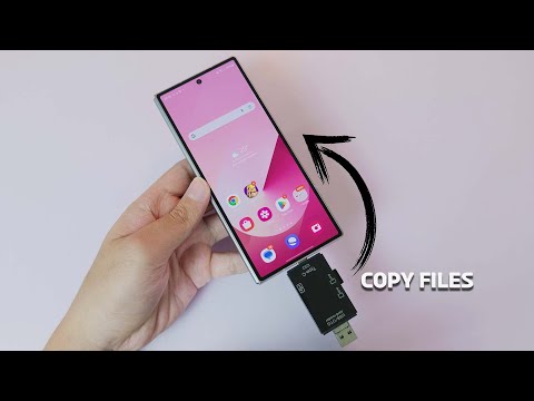 How to Transfer Files from SD Card to Samsung Android – Z Fold 6