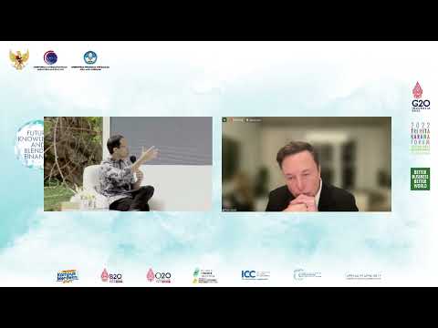 Bincang Menteri Nadiem dengan Elon Musk Video