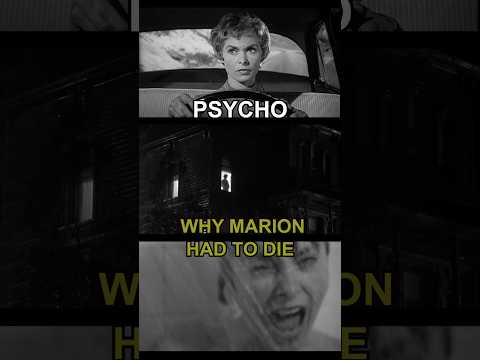 PSYCHO — WHY HITCHCOCK KILLS THE HEROINE SO EARLY #Psycho #AlfredHitchcock #FilmAnalysis #Cinema