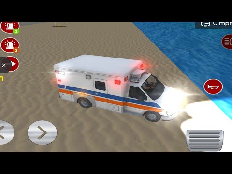 The best ambulance emergency game of 2021! Ultra HD graphics Emergency Resure Vip van Driving