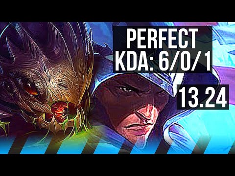 KOG'MAW vs TALON (MID) | 6/0/1, Dominating | EUW Master | 13.24