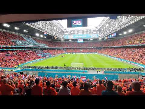Wilhelmus (national anthem) | Johan Cruyff Arena | Netherlands vs North Macedonia | UEFA EURO 2020