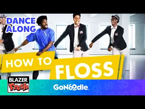 How To Floss With Blazer Fresh | Daily Routines For Kids | Hygiene | GoNoodle