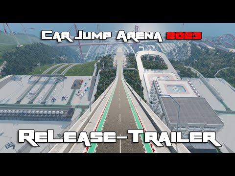 BeamNG.Drive - Car Jump Arena 2023 - Release Trailer (4K/60FPS)
