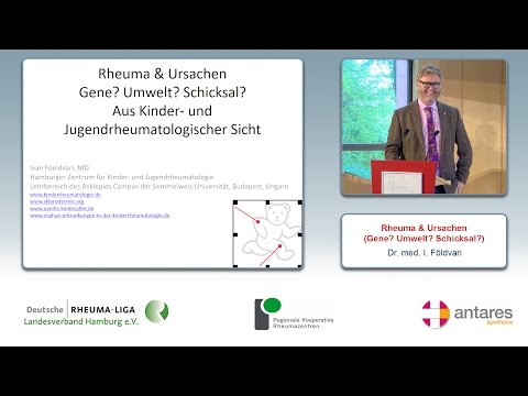 Welt Rheuma Tag 2016 - Rheuma & Ursachen (Gene? Umwelt? Schicksal?) (Dr. med. I. Földvari)