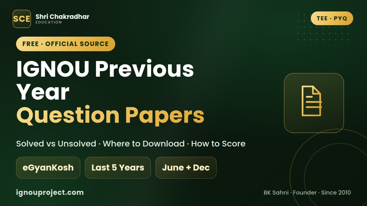 IGNOU exam preparation video preview