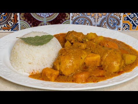 MAFE AU POULET (Recette Africaine) - Version Allégée et Sans Arôme Artificiel
