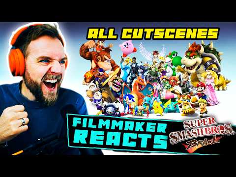FILMMAKER REACTS: SUBSPACE EMISSARY ALL CUTSCENES | SUPER SMASH BROS BRAWL!!