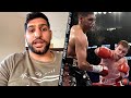 AMIR KHAN SHARES FUNNY STORY ON CANELO FIGHT "I HIT HIM AND WAS LIKE OH S***"