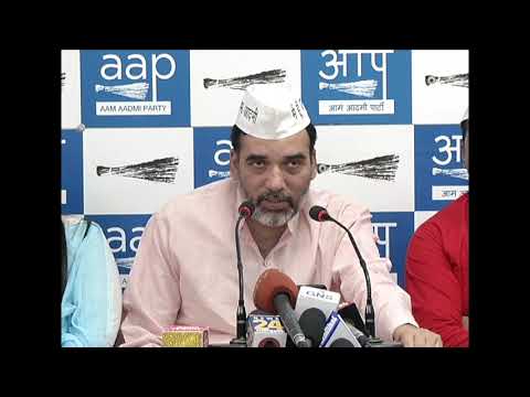 दिल्ली प्रदेश संयोजक गोपाल राय ने झुग्गी झोपडी , रेहड़ी पटरी , किरायदार प्रकोष्ठ की घोषणा की