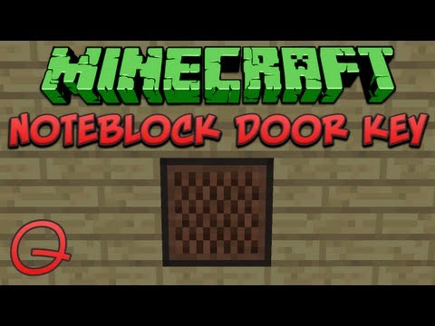 🔑 Ultimate Noteblock Door Key in Minecraft!