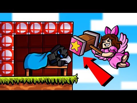 Minecraft: SUPER SMASH BROS LUCKY BLOCK BEDWARS! - Modded Mini-Game