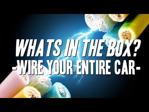WHATS IN THE BOX? Rewire your ENTIRE car!