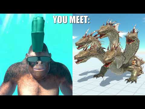 GORO BECOMING CANNY TO SAD POV YOU MEET   ANIMAL REVOLT BATTLE SIMULATOR