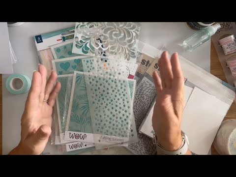 Get Creative With Stencils! Fun & Easy Card Making Part 1