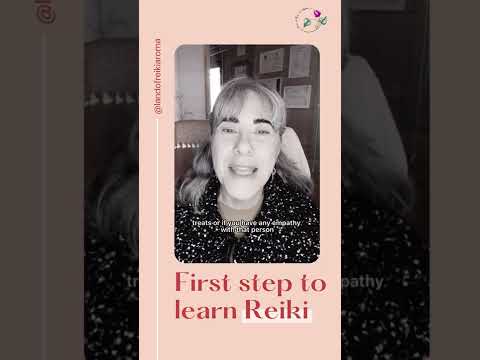 Frist step to learn Reiki