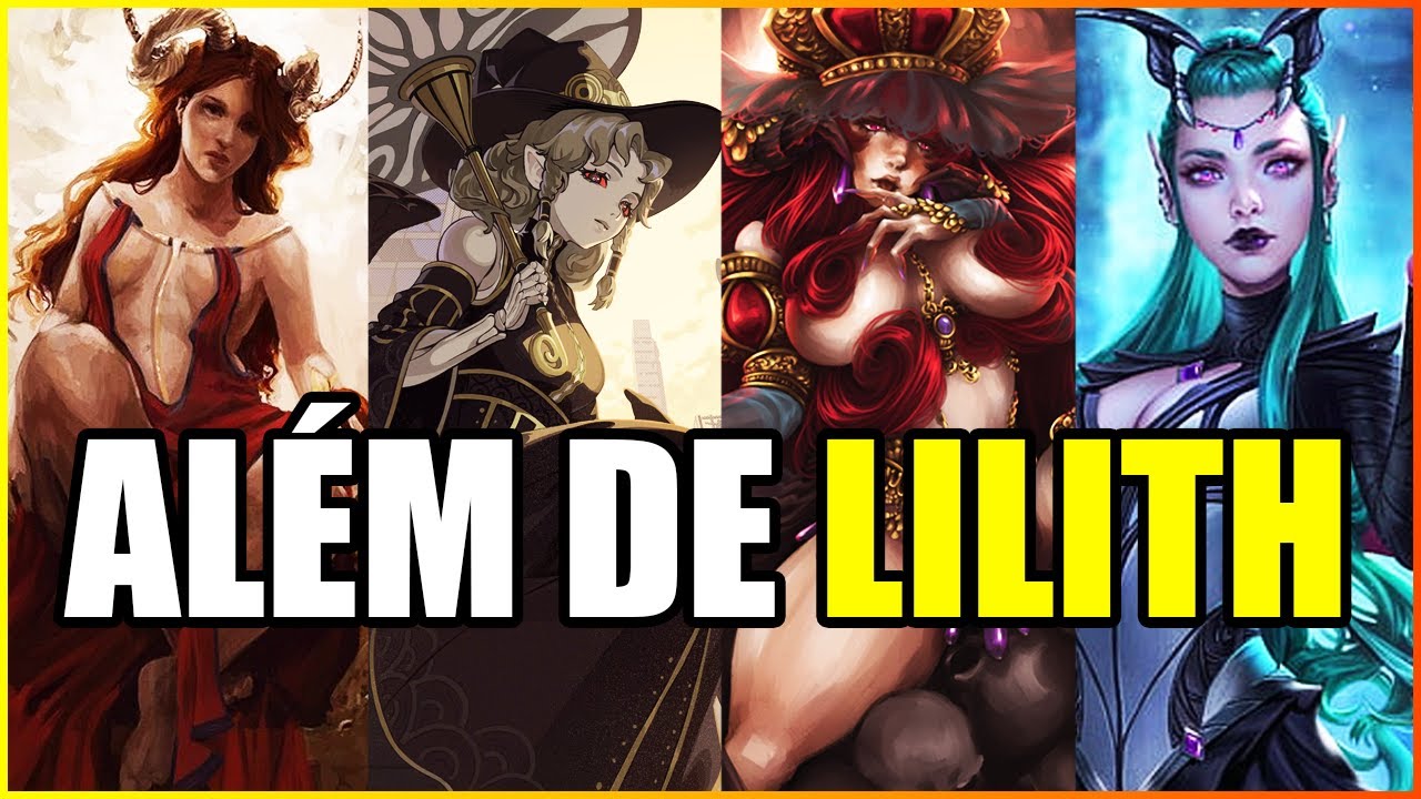 4 ESPOSAS DE ADÃO: as MÃES dos DEMÔNIOS