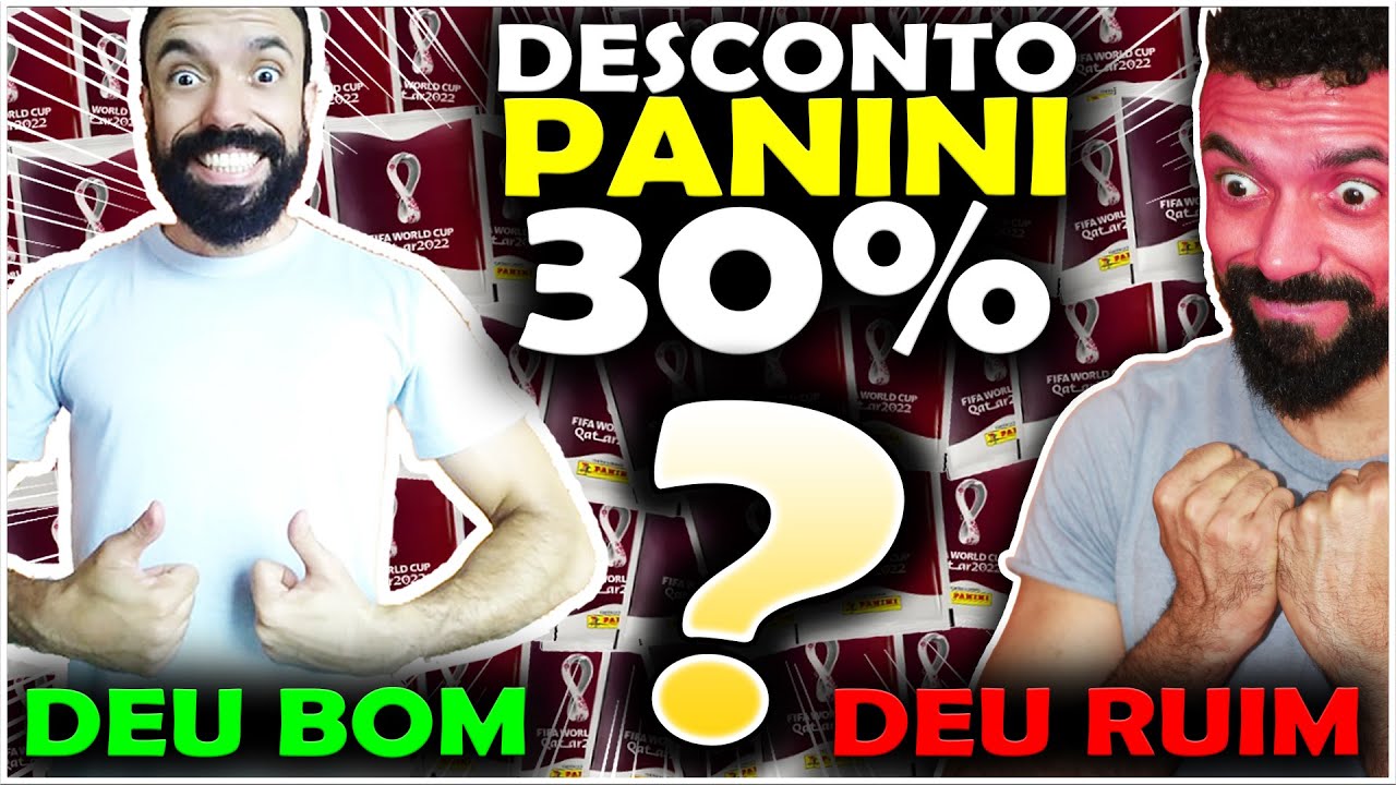 Watch Now 30% de DESCONTO na PANINI - Verdade ou Mentira Álbum Copa do Mundo Qatar 2022 30% de DESCONTO na PANINI - Verdade ou Mentira Álbum Copa do Mundo Qatar 2022