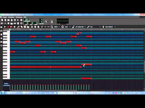 EASIEST WAY to CREATE a Melody in LMMS (german / deutsch)