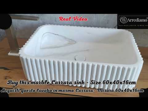 %lavabo da appoggio da bagno o cucina in marmo pietra o granito%