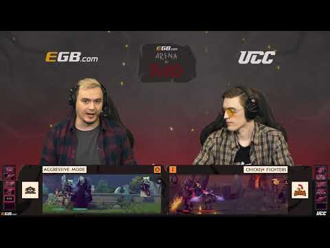 (RU) EGB.com Arena of Blood | Chicken Fighters vs Aggressive mode | bo5 | map 1 | by @Mr_Zais & @Tol