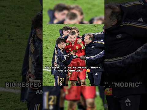 Big Respect To Modric,Valverde & Brahim Diaz ♥️🥰 